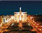 City's night view